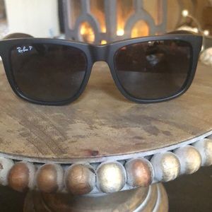 Ray-Ban polarized “Justin” sunglasses. Never worn